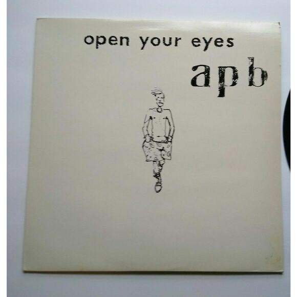 APB Open Your Eyes 12" Vinyl Record 1986 UK Import Post-Punk New Wave - Picture 2 of 4